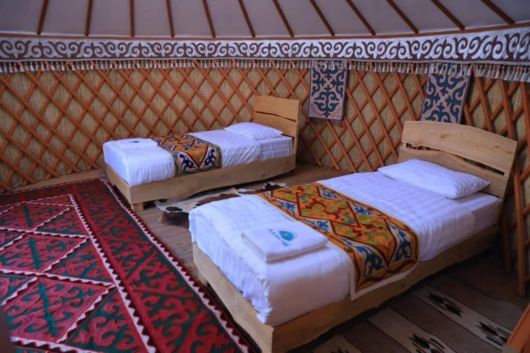 Ethno Complex Ala Kuch Hotel Kaindy Exterior photo